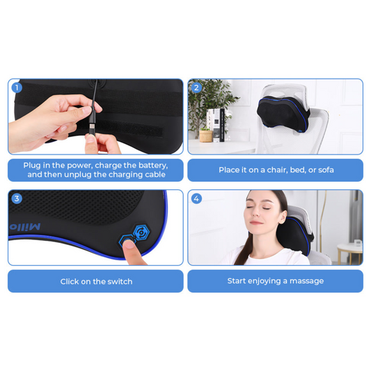 Millow Rechargeable Massage Pillow