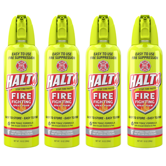 Super-easy to use, store and find Fire Suppression (4pk)