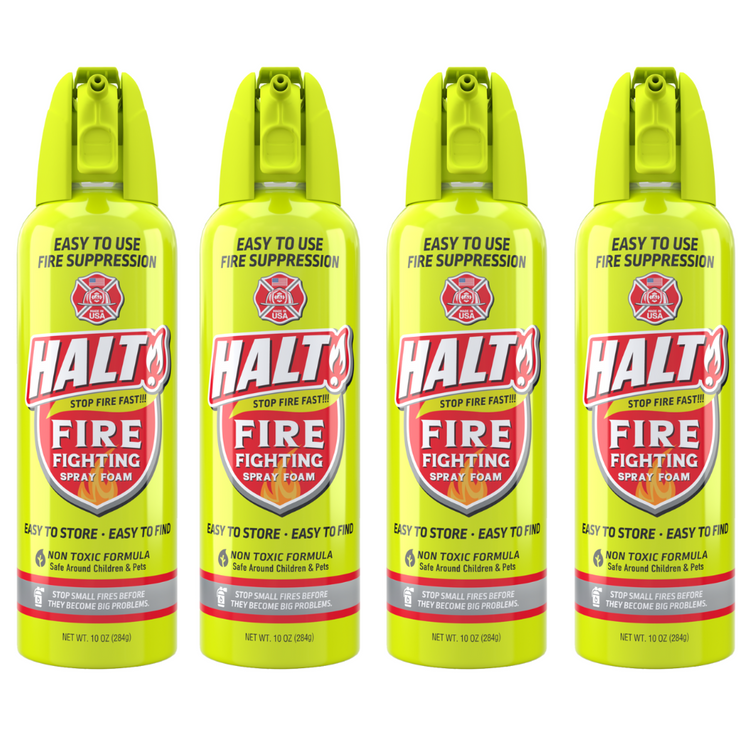 Super-easy to use, store and find Fire Suppression (4pk)