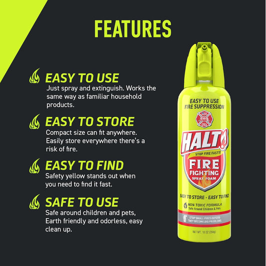 Super-easy to use, store and find Fire Suppression (1pk)