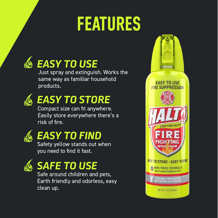 Super-easy to use, store and find Fire Suppression (1pk)