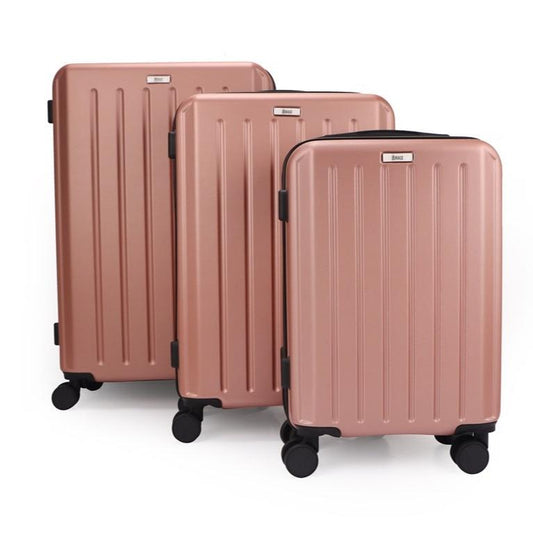 Noble ABS Hard shell Lightweight 360 Dual Spinning Wheels Combo Lock 28" 24", 20" 3 Piece Luggage Set