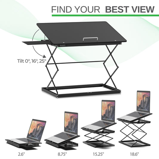 CD4 Standing Desk Converter for Laptops