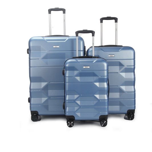 Maggie ABS Hard shell Lightweight 360 Dual Spinning Wheels Combo Lock 28" 24", 20" 3 Piece Luggage Set