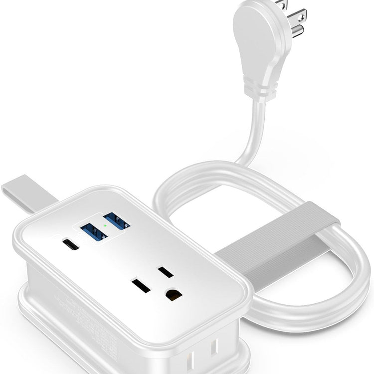 Travel Power Strip - 2 PACK